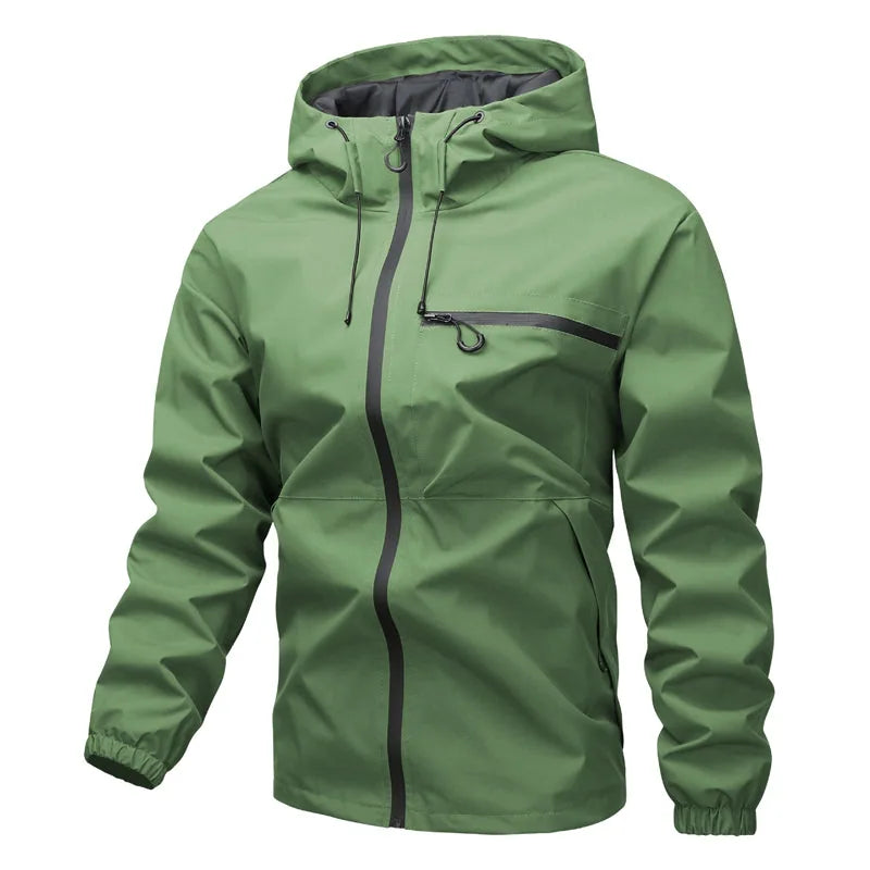 Waterproof Hooded Techwear Jacket