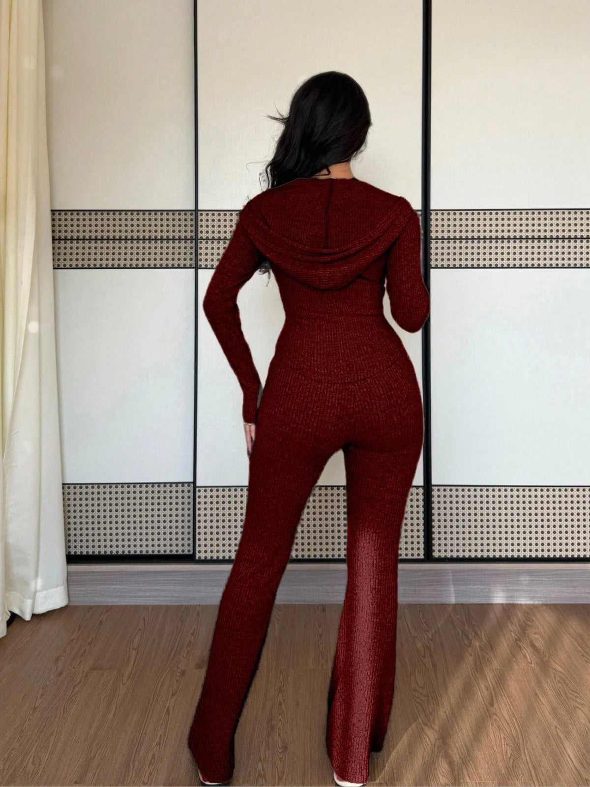 Women’s Luxe Velvet 2-Piece Hoodie Set