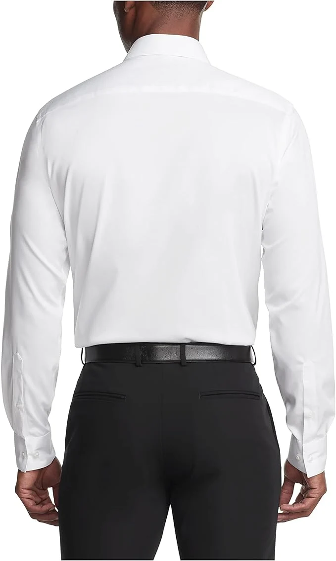 Men's 16-Way Stretch Slim Fit Dress Shirt - Wrinkle-Free