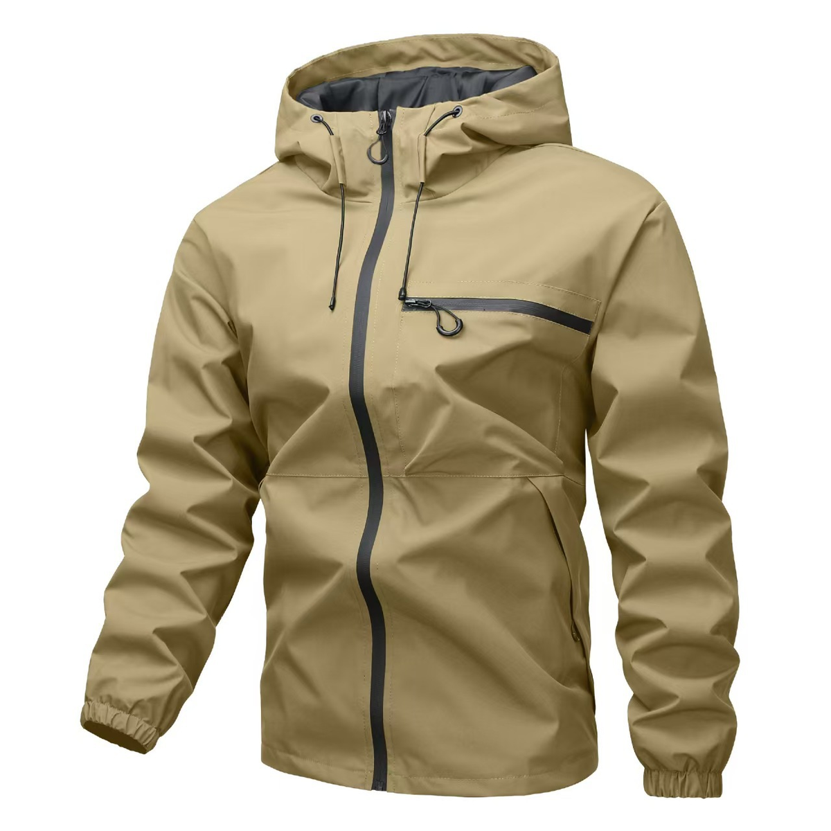 Waterproof Hooded Techwear Jacket
