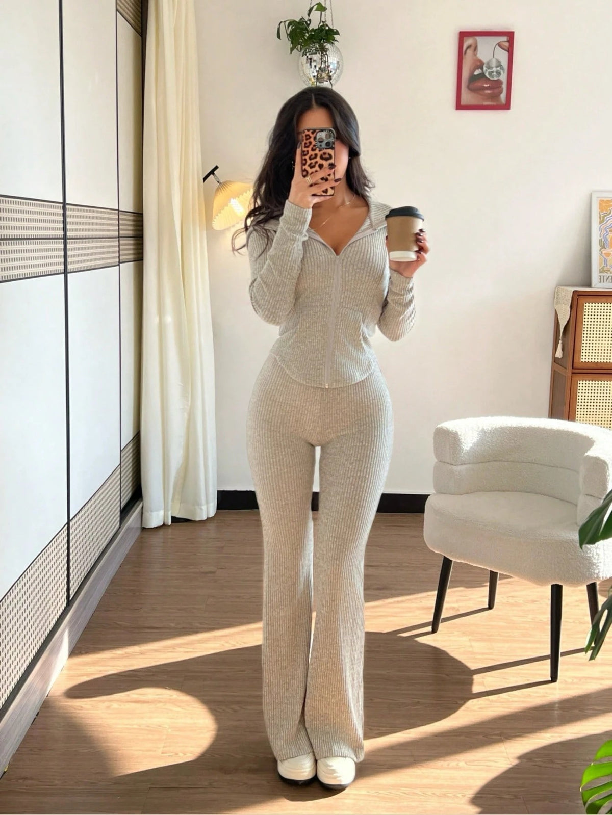 Women’s Luxe Velvet 2-Piece Hoodie Set