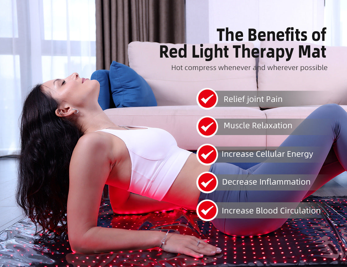 Red and Infrared Light Therapy Mat