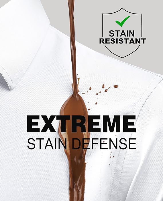 Men's 16-Way Stretch Slim Fit Dress Shirt - Wrinkle-Free
