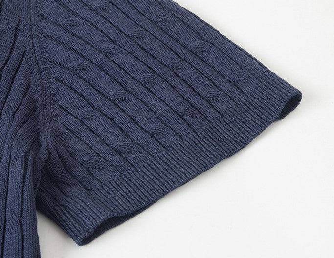 Men's Premium Knit-neck Polo Shirt