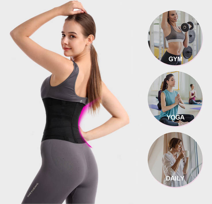 Hourglass CurveFlex – Triple Wrap Adjustable Waist Trainer