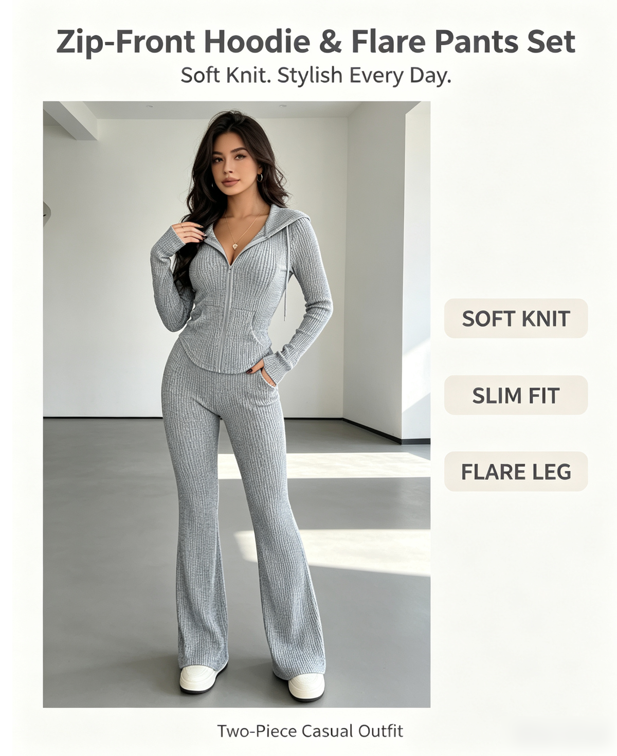 Women’s Luxe Velvet 2-Piece Hoodie Set