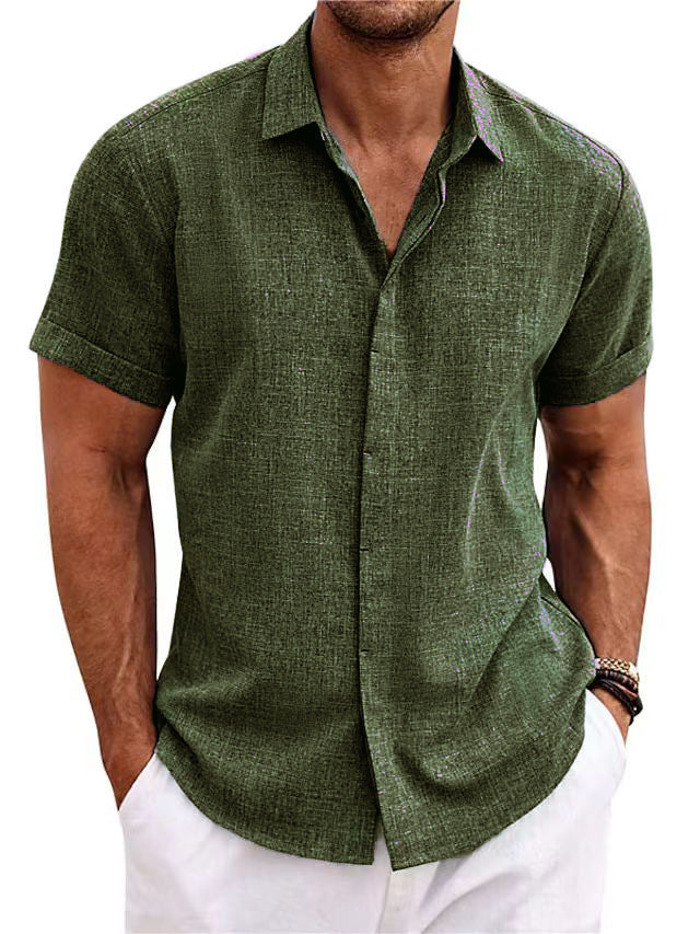 Coastal Classic Linen Button Shirt