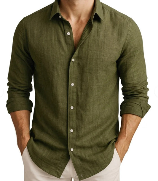 Classic Matteo Linen Everyday Shirt