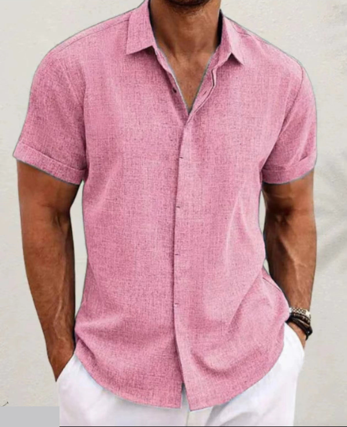 Coastal Classic Linen Button Shirt