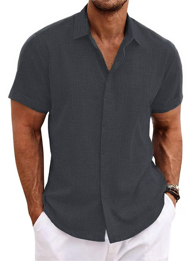 Coastal Classic Linen Button Shirt