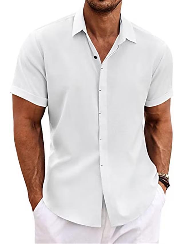Coastal Classic Linen Button Shirt
