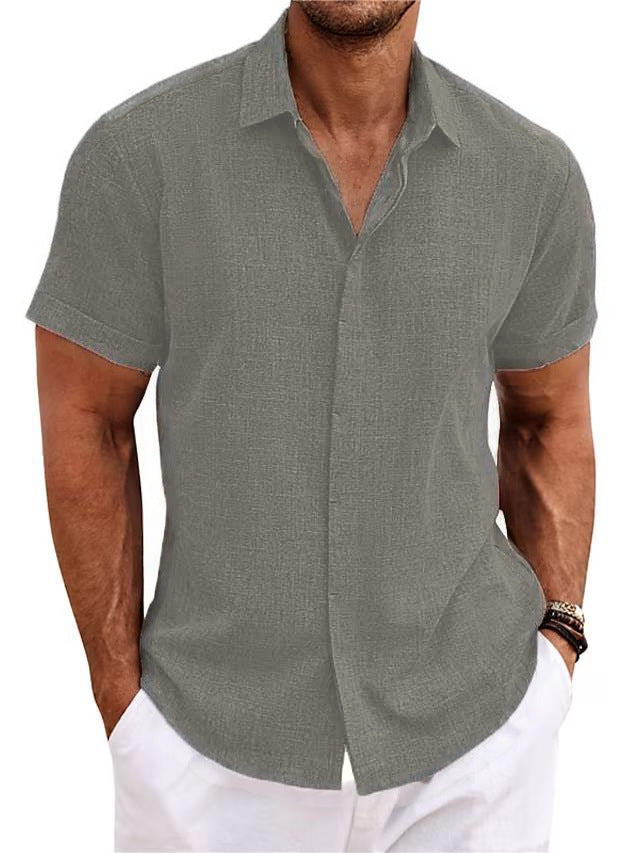 Coastal Classic Linen Button Shirt