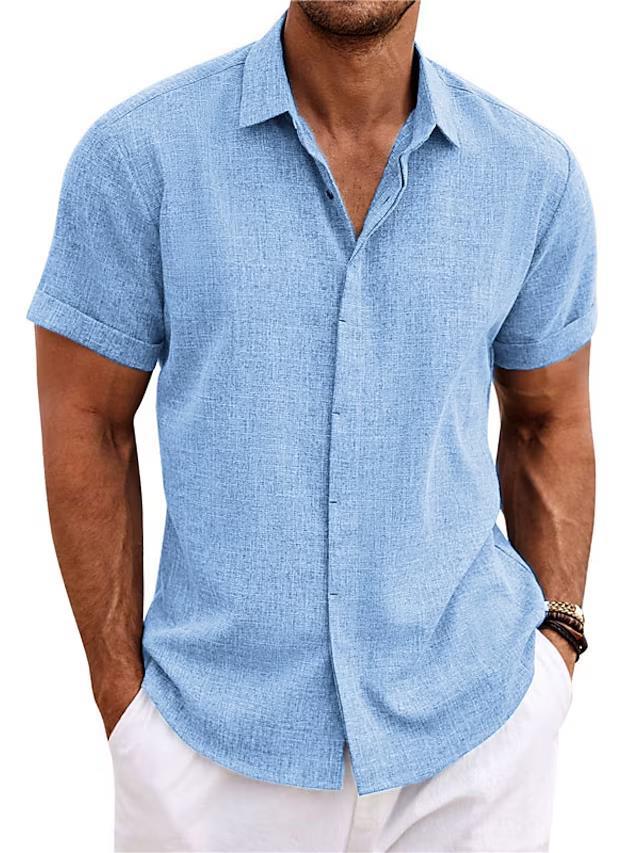 Coastal Classic Linen Button Shirt